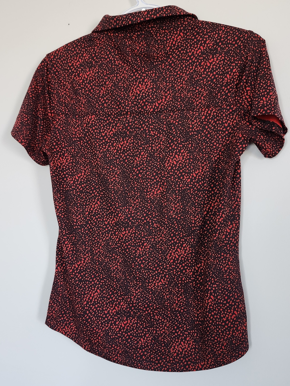Polo Golf Red T Shirt Button Up Collar Breathable Lightweight PUMA